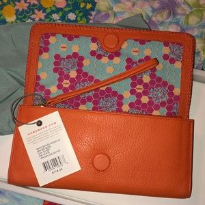 NWT Hobo Era wallet in Sunset (Orange)
